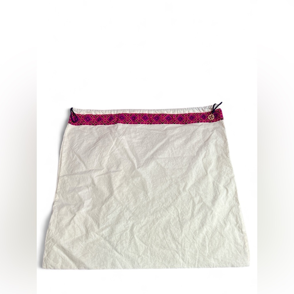 Tory Burch Large‎ Ivory Drawstring Dust Bag